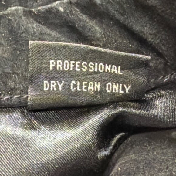 Sutton Studio Womens Black Suede Button-Down Shirt Long Sleeve Sz Large - Picture 7 of 9